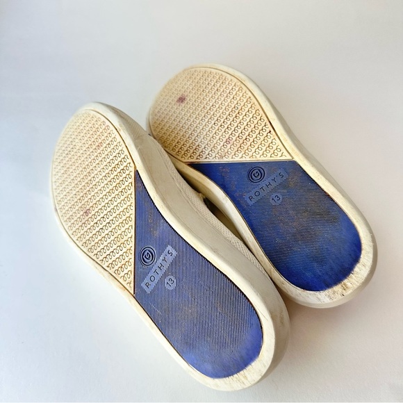 Rothy’s The Kid Sneaker in Rainbow Crème - Picture 8 of 10